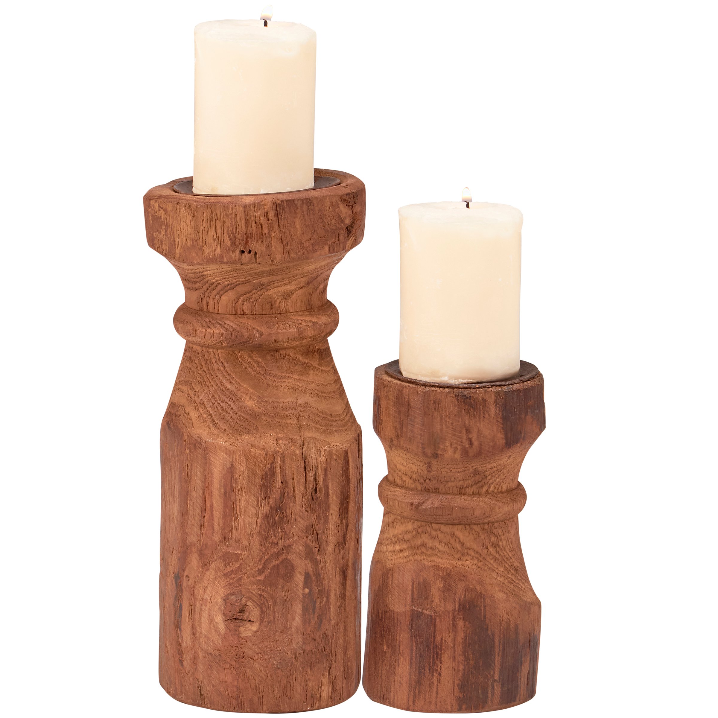 Wooden Candle Holder Set Primitives By Kathy