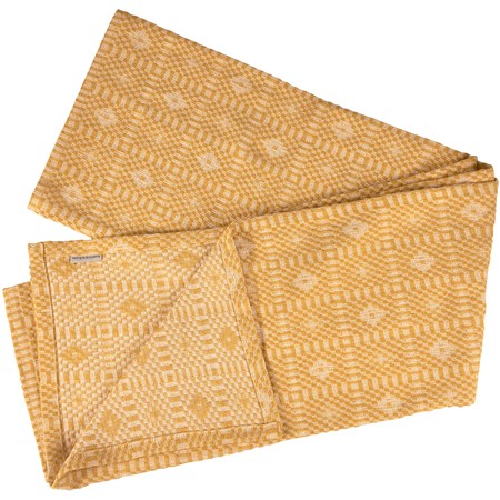 Gold Diamonds Tablecloth - Cotton