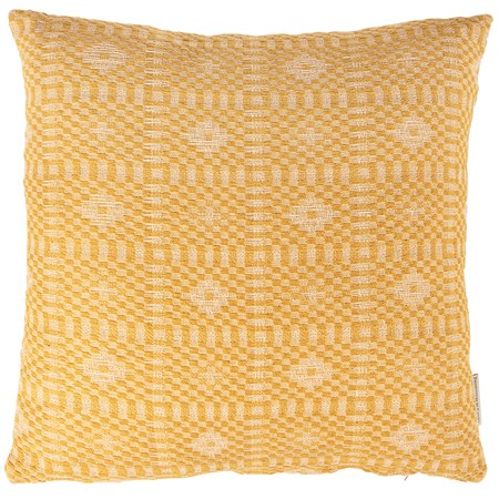 Gold Diamond Pillow - Cotton, Zipper