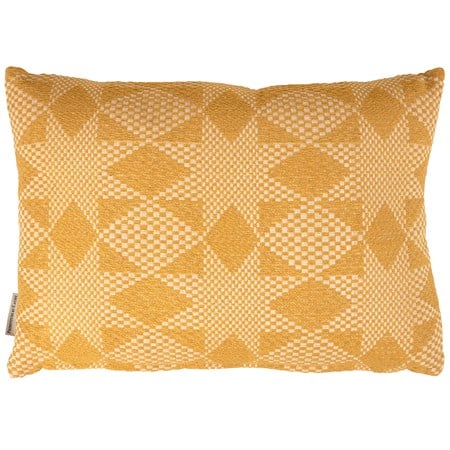 Gold Stars Pillow - Cotton, Zipper