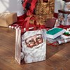 Merry Santa Daily Tote - Post-Consumer Material, Nylon