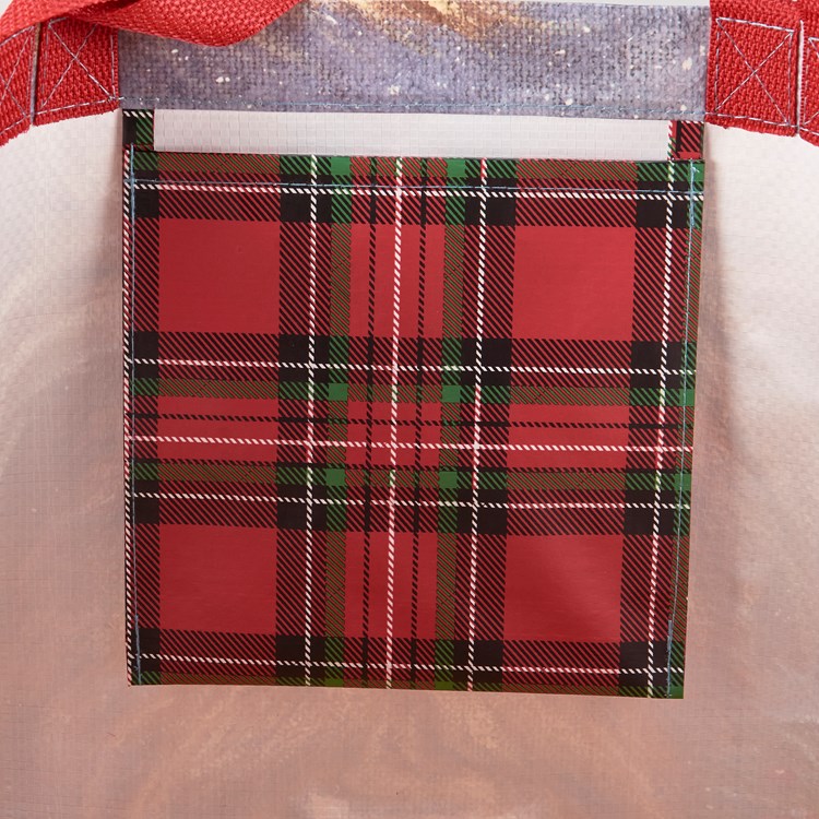 Highland Shopping Tote - Post-Consumer Material, Nylon