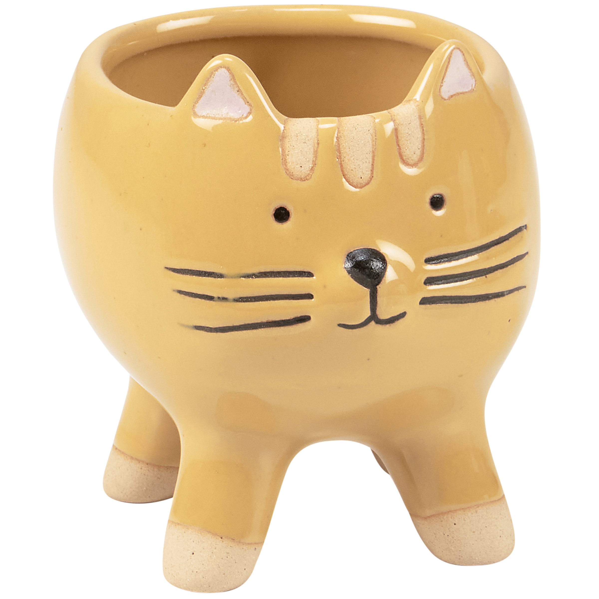 Tabby Cat Planter Primitives By Kathy
