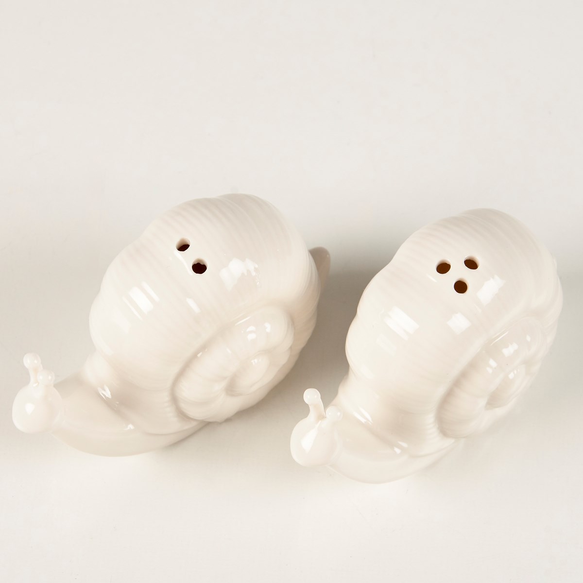 Snails Salt And Pepper Shakers - Stoneware, Plastic
