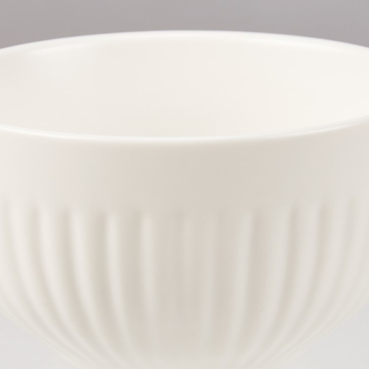 Ribbed Soup Bowl - Stoneware