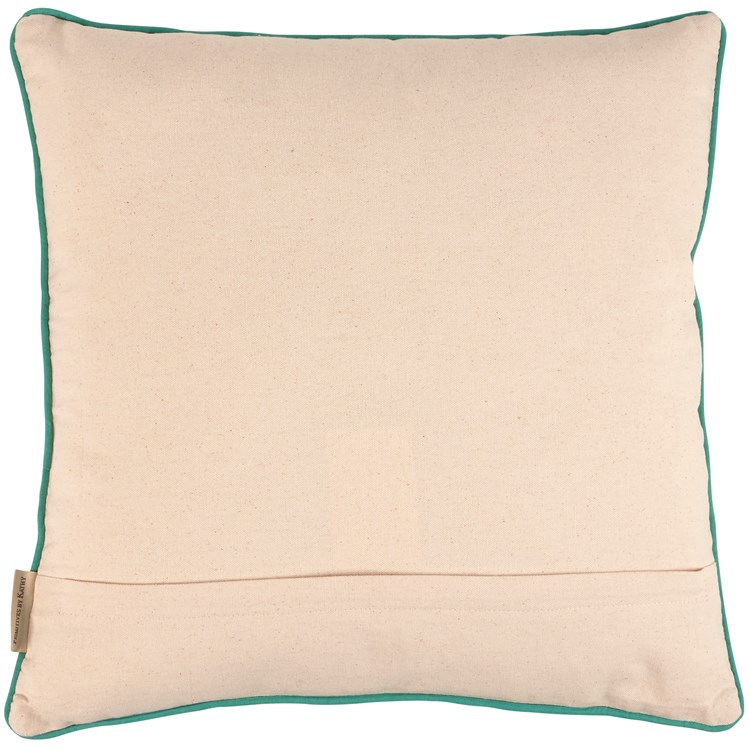 Fronds And Stems Pillow - Cotton, Zipper