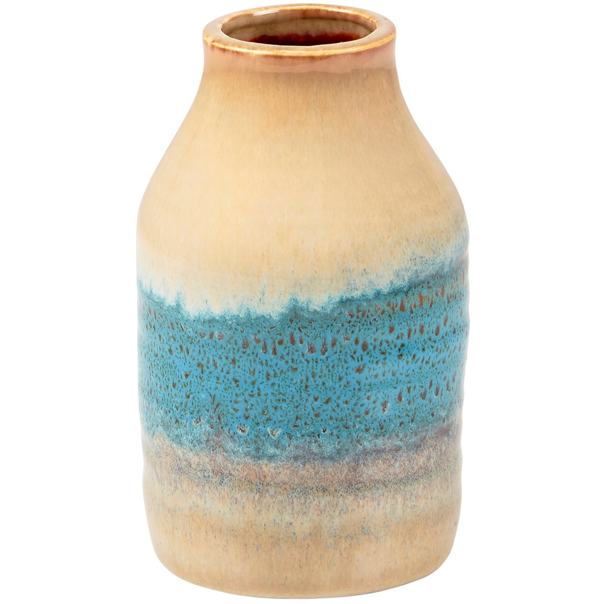 Western Stripe Vase - Stoneware