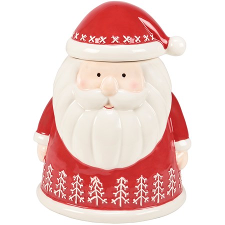 Santa Claus Treat Jar - Dolomite
