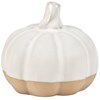 Mini Glazed Ceramic Pumpkin - Stoneware