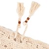Crochet Sunflower Drawstring Bag - Cotton