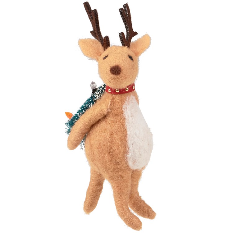 Gifting Deer Critter Set - Felt, Polyester, Plastic