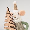 Winter Mice Critter Set - Felt, Polyester, Wood, Plastic