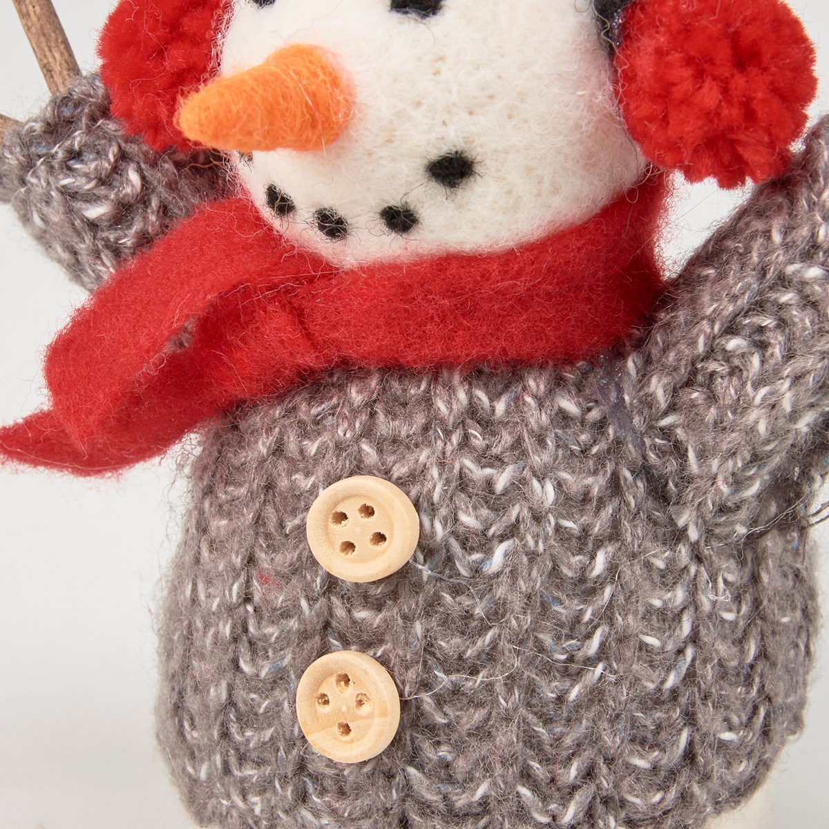 Frosty The Snowman Critter - Felt, Polyester, Plastic, Wire