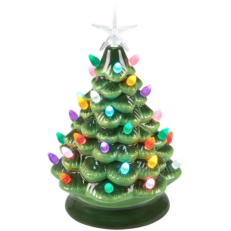 Lighted Ceramic Tree | Primitives By Kathy