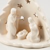 Nativity Candle Holder - Ceramic