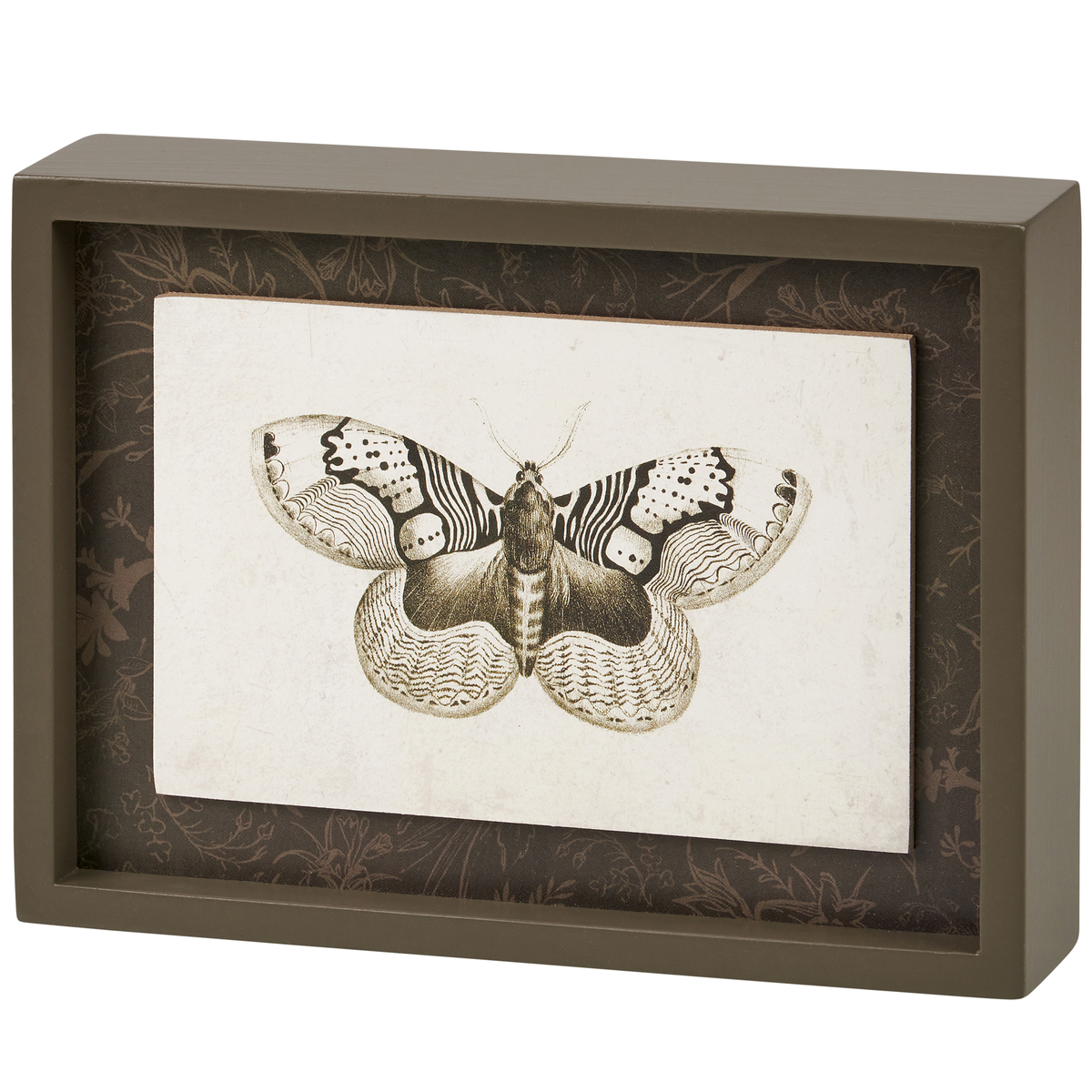 Moth Inset Box Sign | Primitives By Kathy