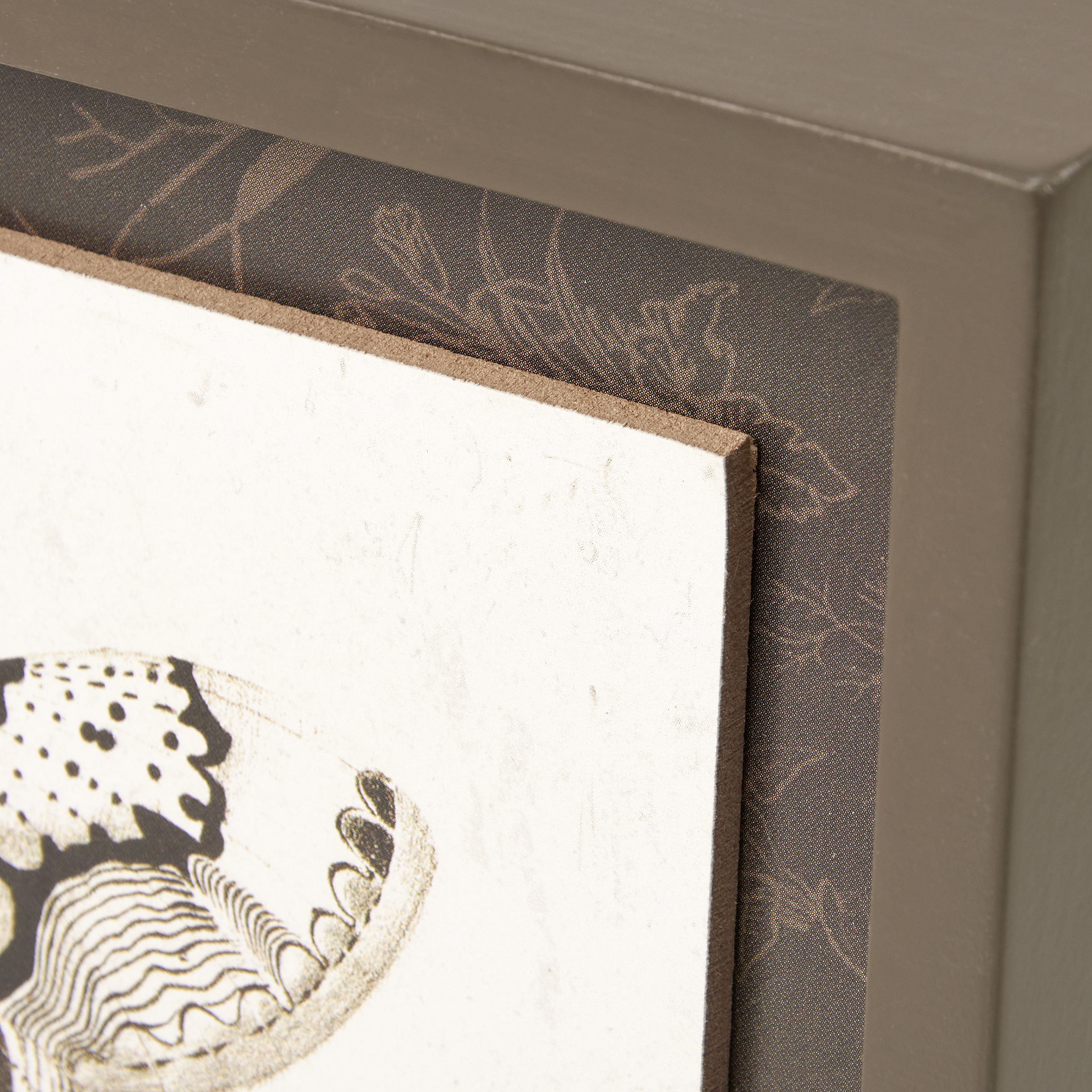 Primitives By Kathy Cabbage Rose Inset Box Frame