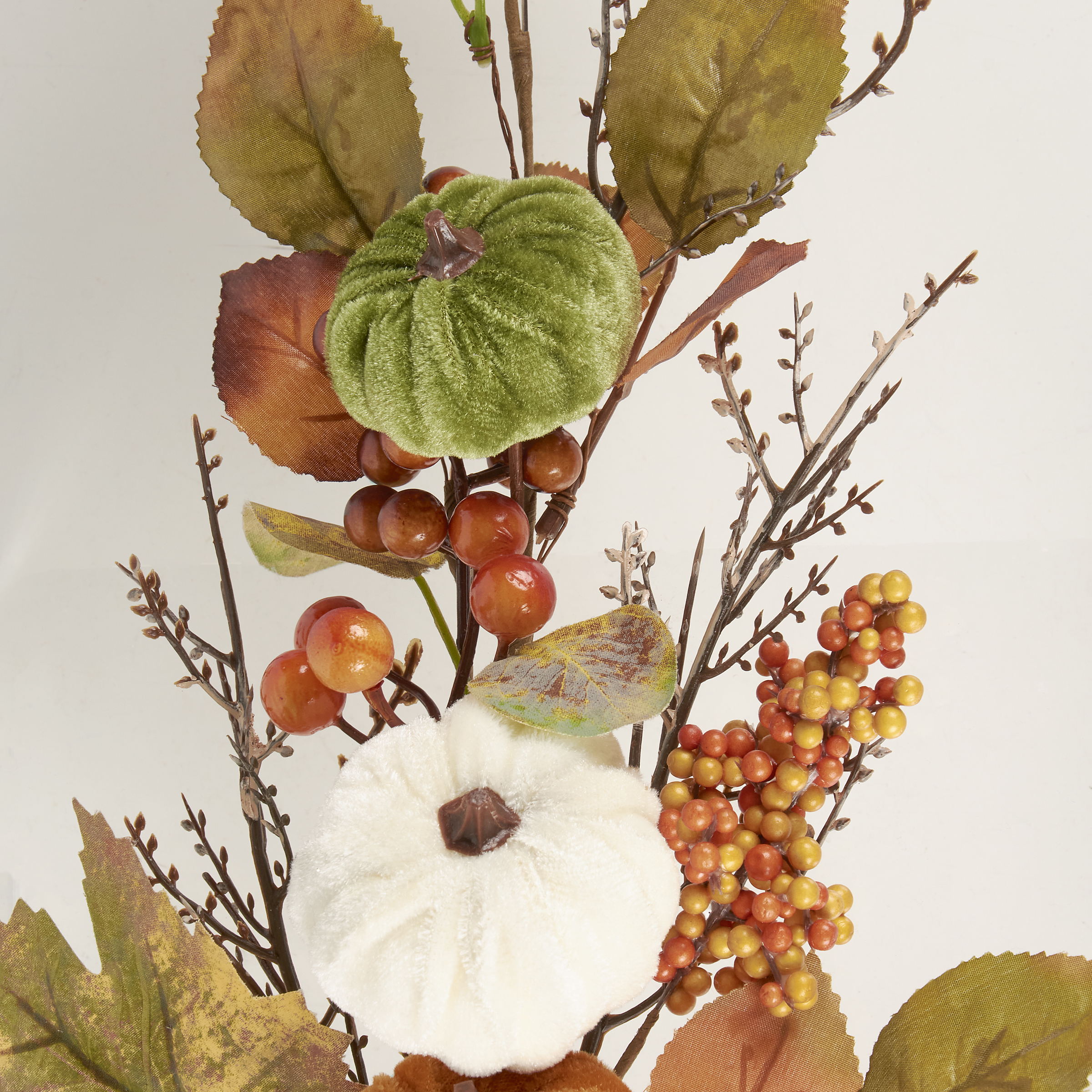 Harvest Pumpkin Floral Pick Primitives By Kathy