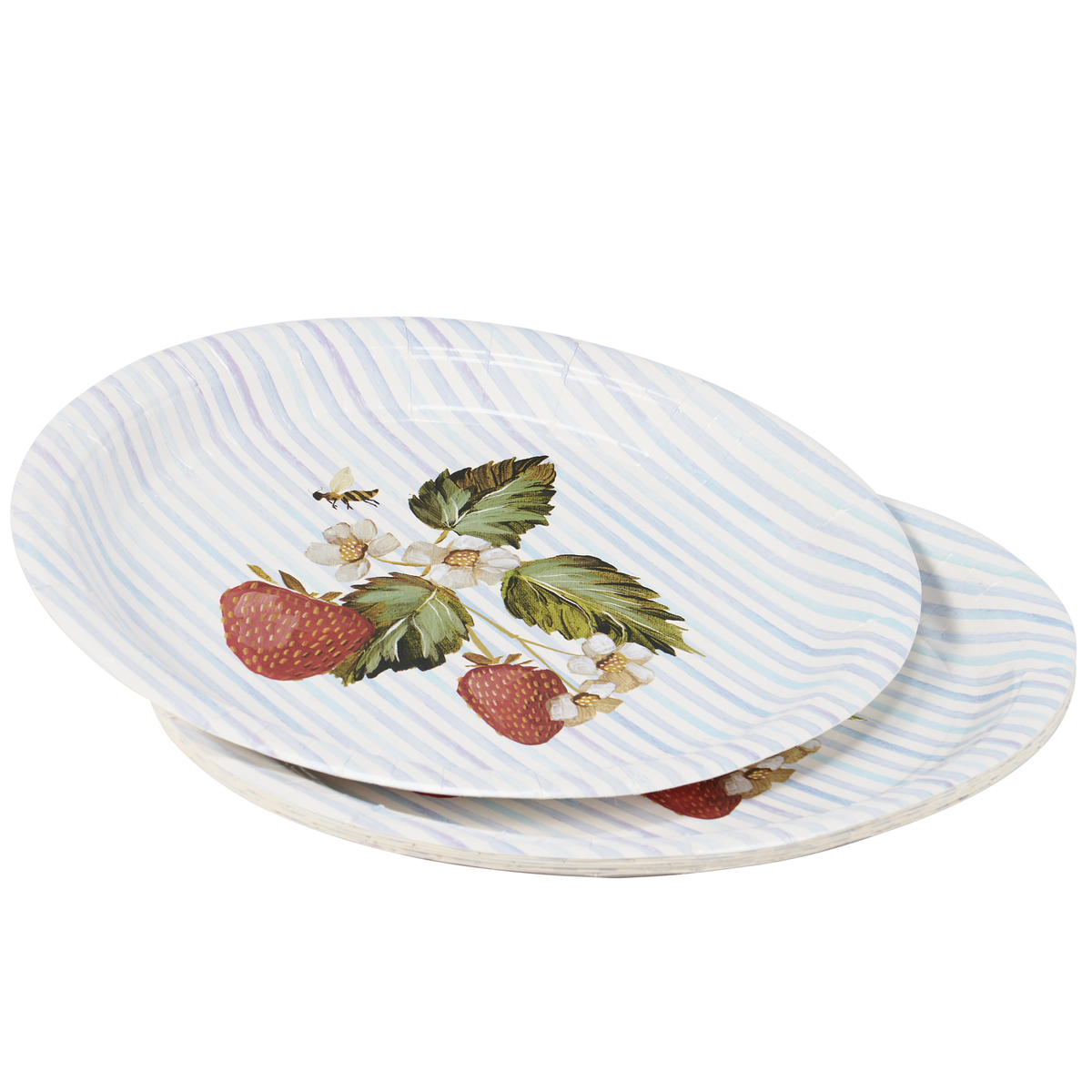 Strwbery Plates Large Strawberry Paper Plate | Primitives By Kathy