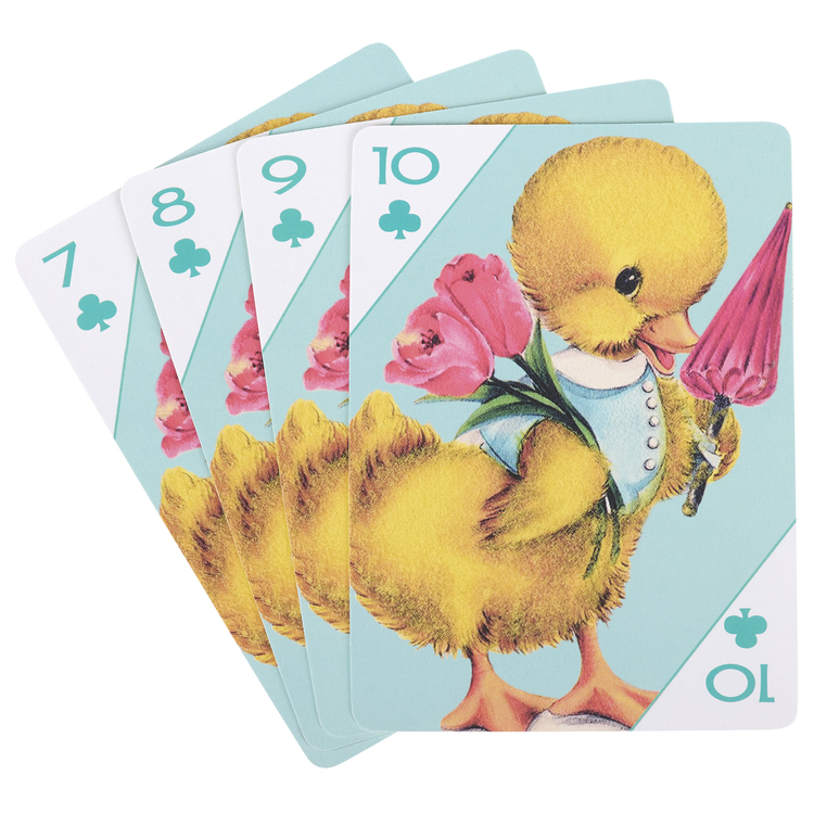 Bunny Friends Playing Cards | Primitives By Kathy