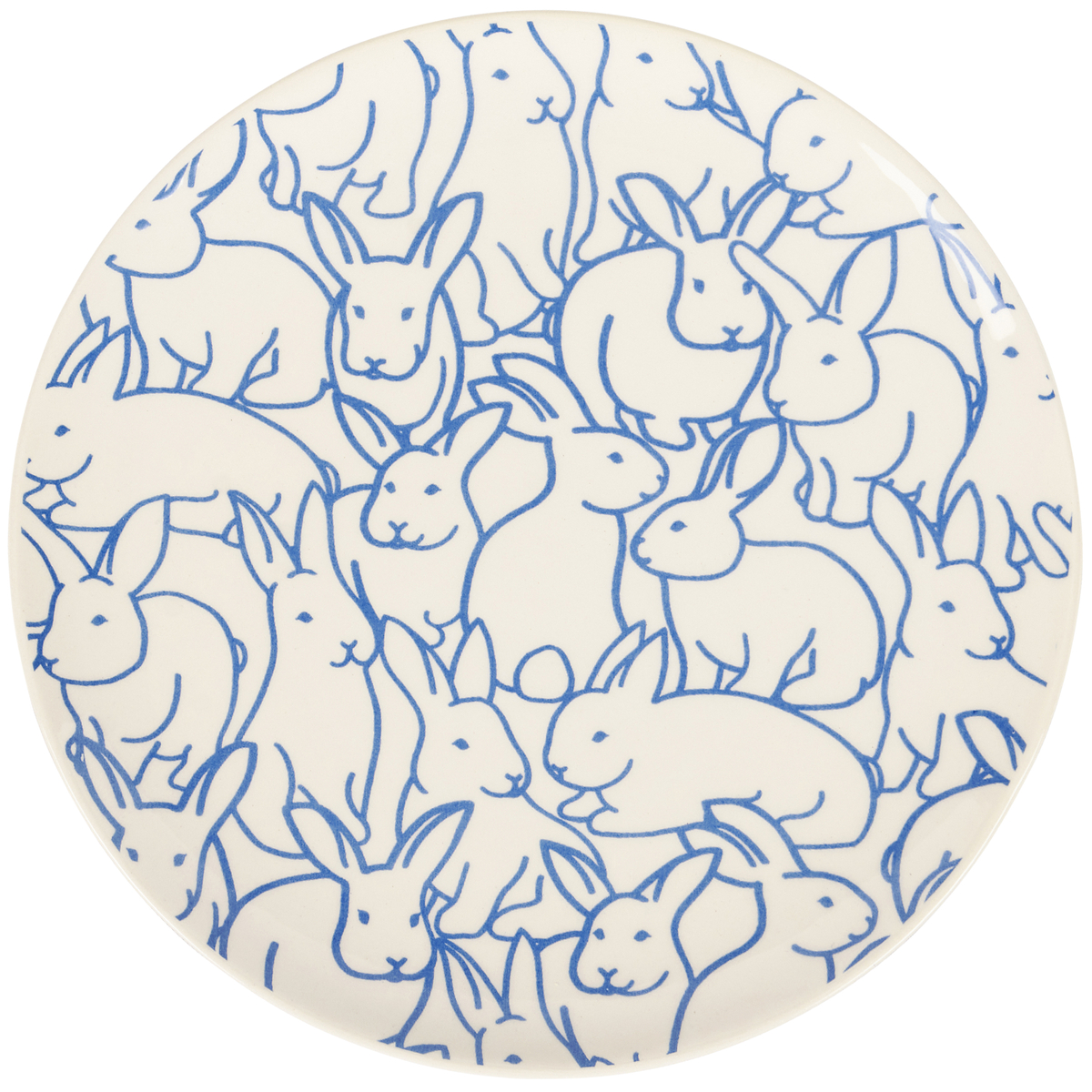 Small Rabbit Pattern Plate | Primitives By Kathy
