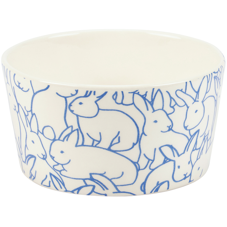 Rabbit Pattern Bowl | Primitives By Kathy