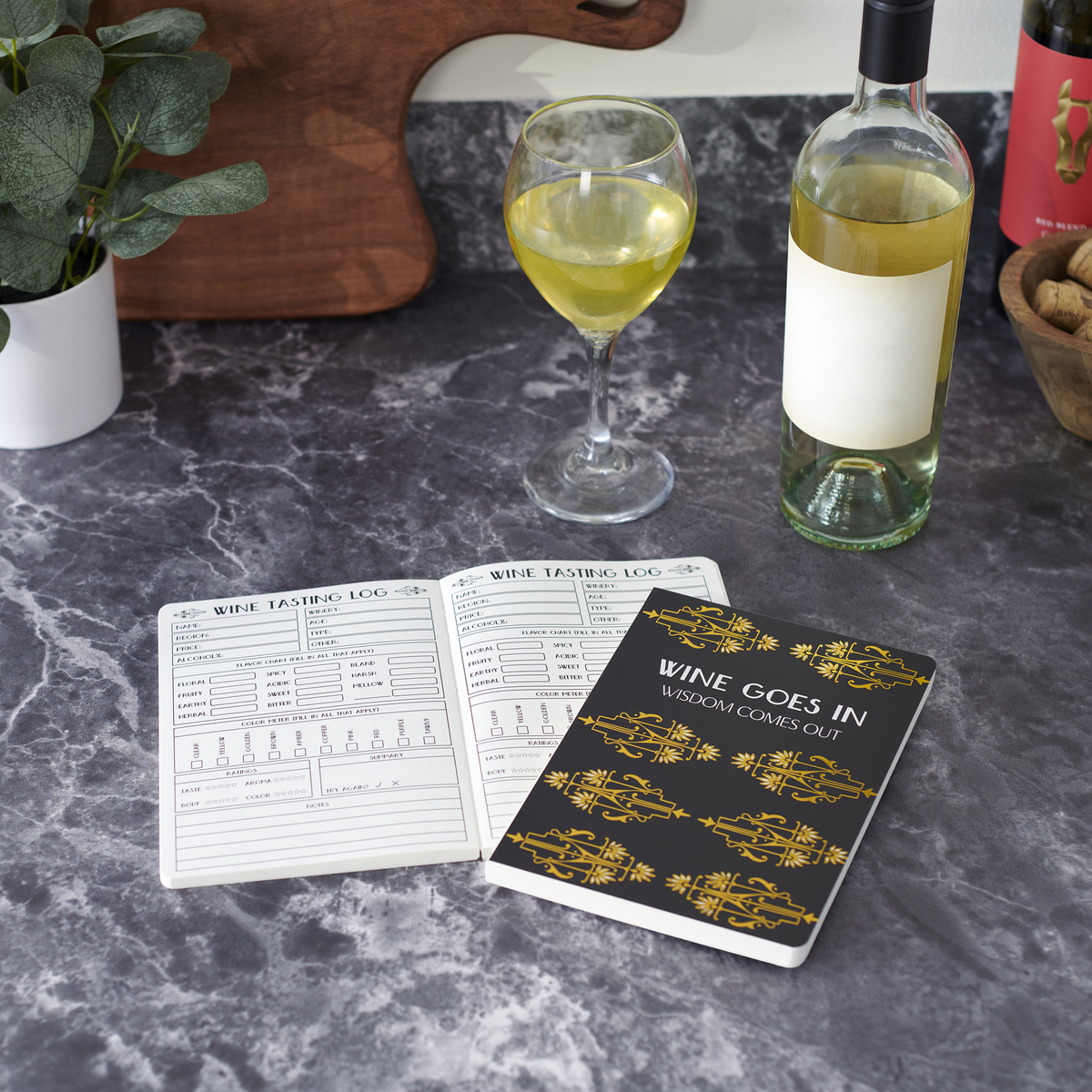Tasting Journal Wine Tasting Journal | Primitives By Kathy