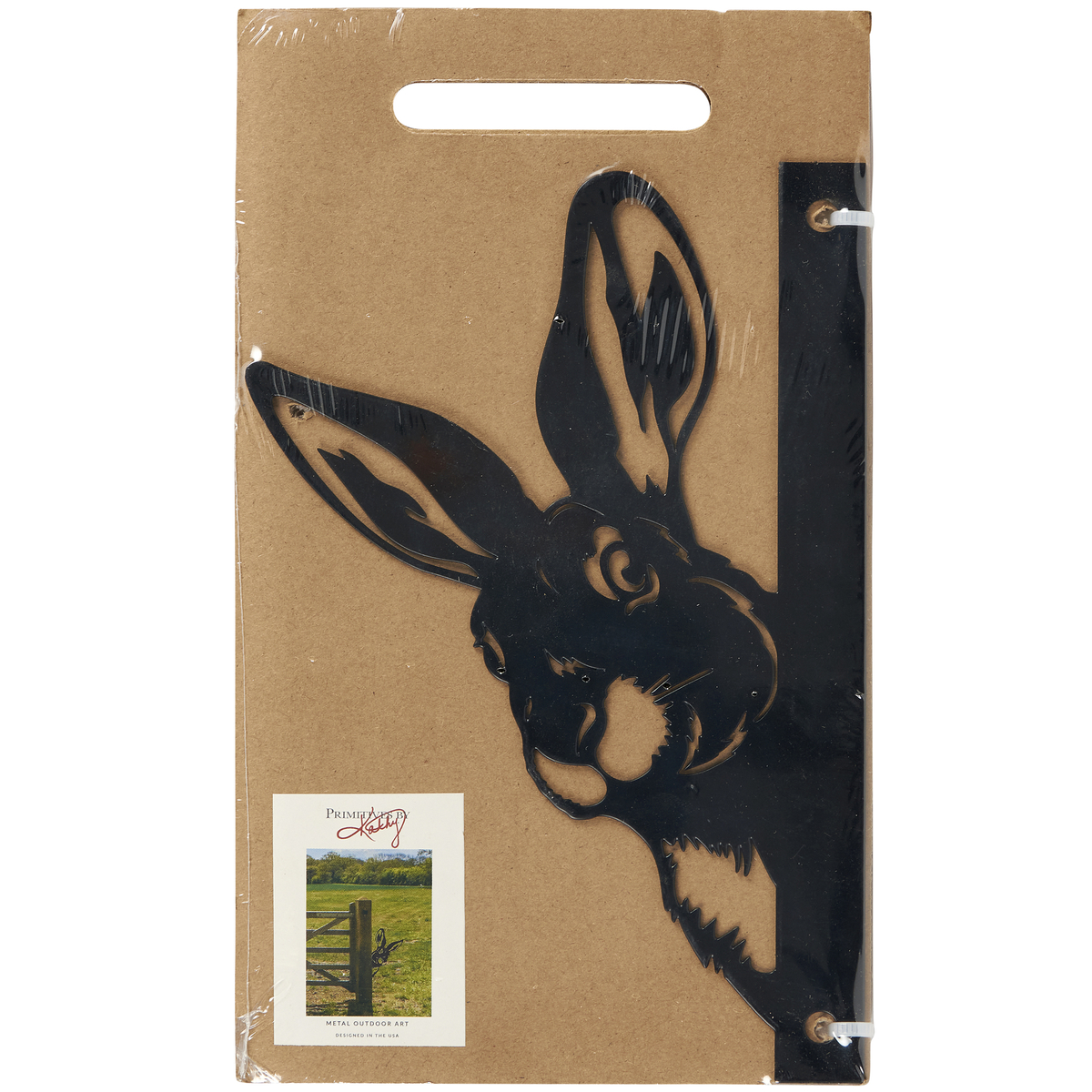 Rabbit Metal Outdoor Art | Primitives By Kathy