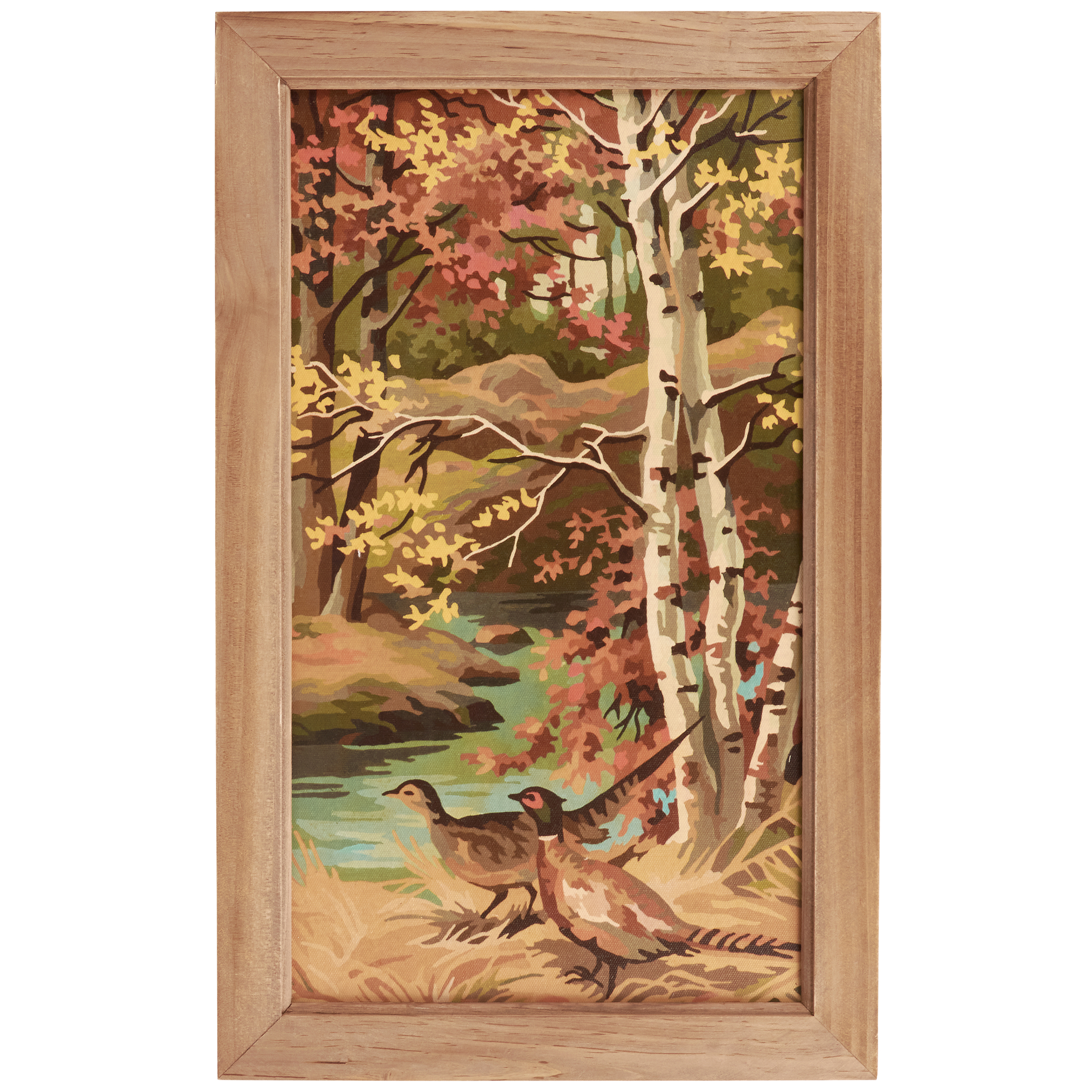 Fall Pheasants Framed Wall Art | Primitives By Kathy