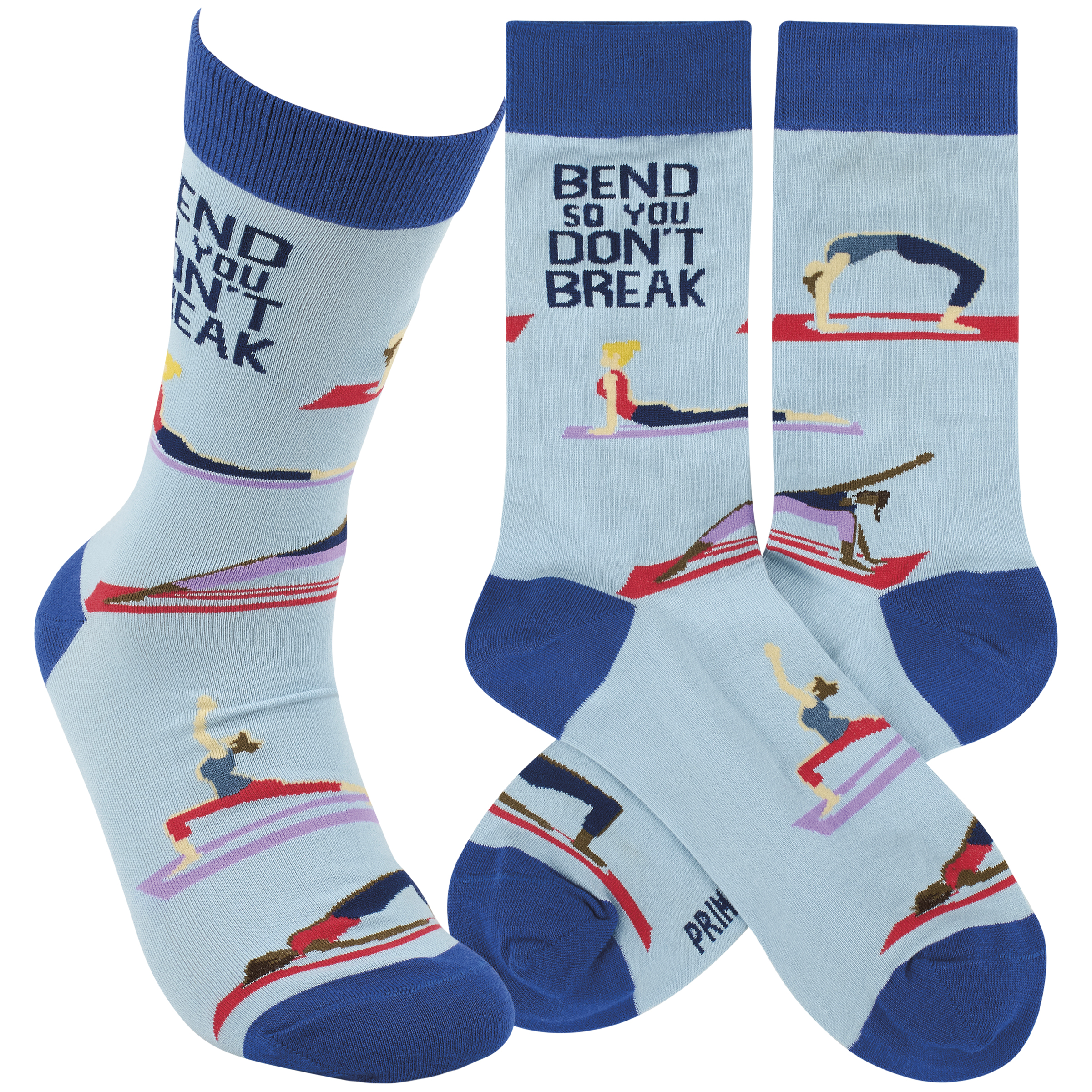 Bend So You Don't Break Socks | Primitives By Kathy
