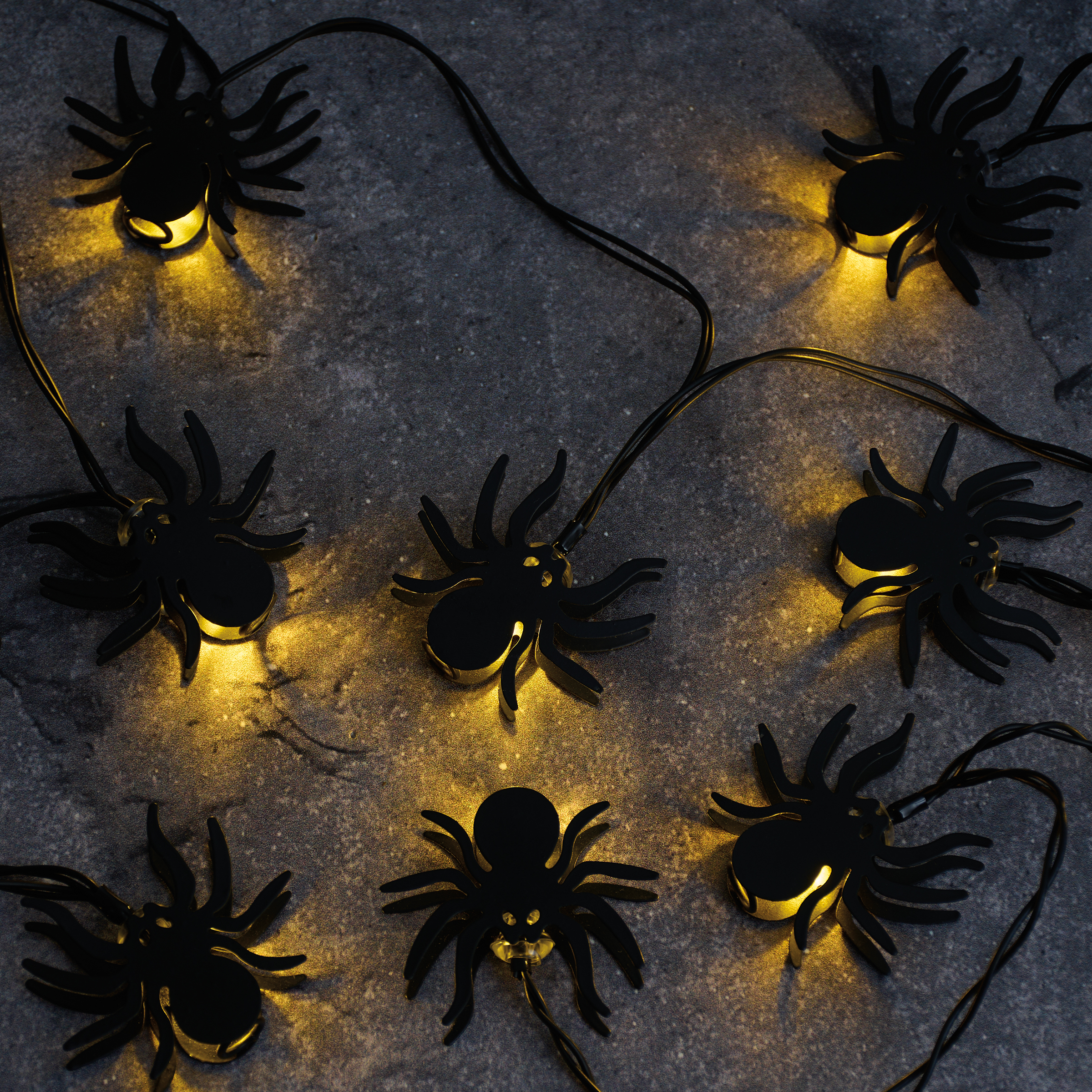 Lizard String Lights Glowing Spider String Lights | Primitives By Kathy