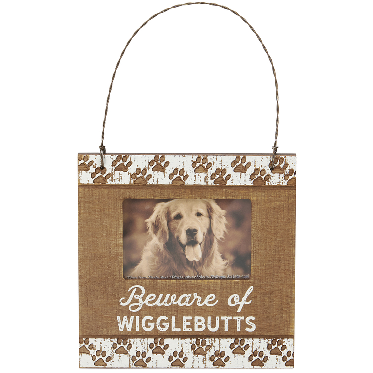 Primitives by Kathy Beware of Wiggle Butts ; I Love My Dachshund Home Décor Magnet Set Primitives by Kathy Beware of Wiggle Butts ; I Love My Dachshund Home Décor Magnet Set