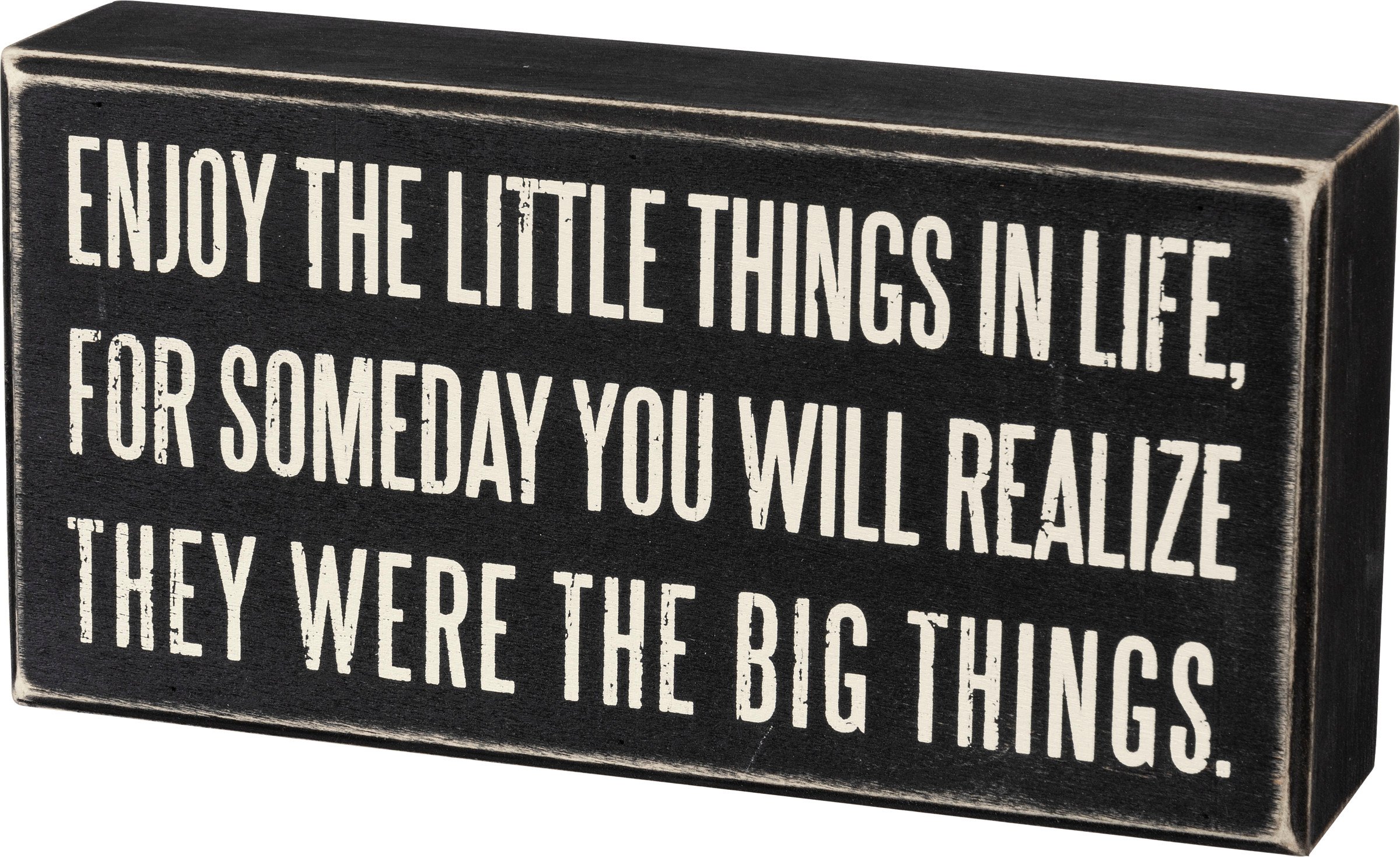 Enjoy The Little Things Sign | Primitives By Kathy
