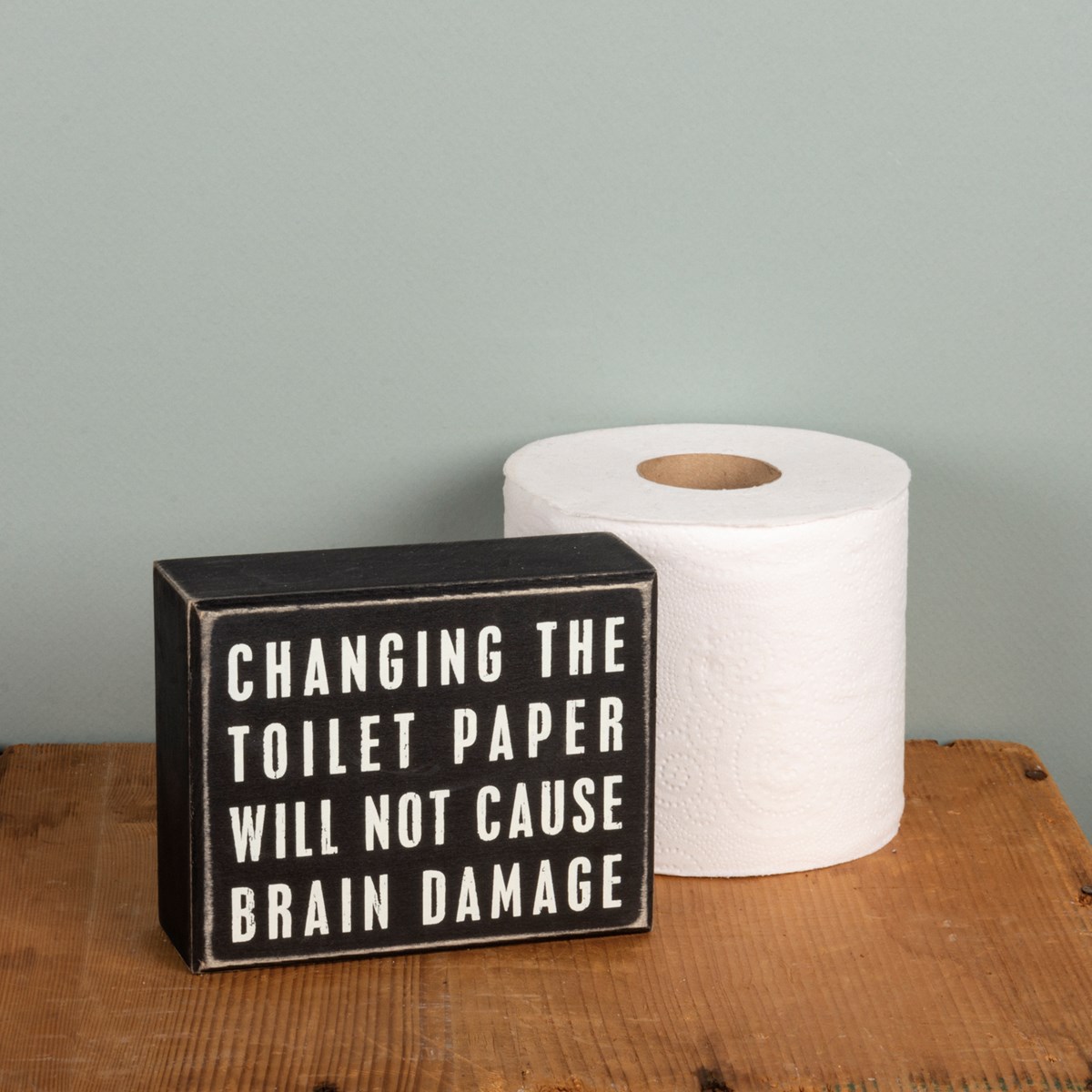 Box Sign - Toilet Paper - Box Signs Collection | Primitives By Kathy
