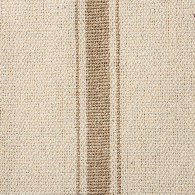 Fabric - Cream, 5 Dark Stripes - 54" x 1 Yard - Cotton