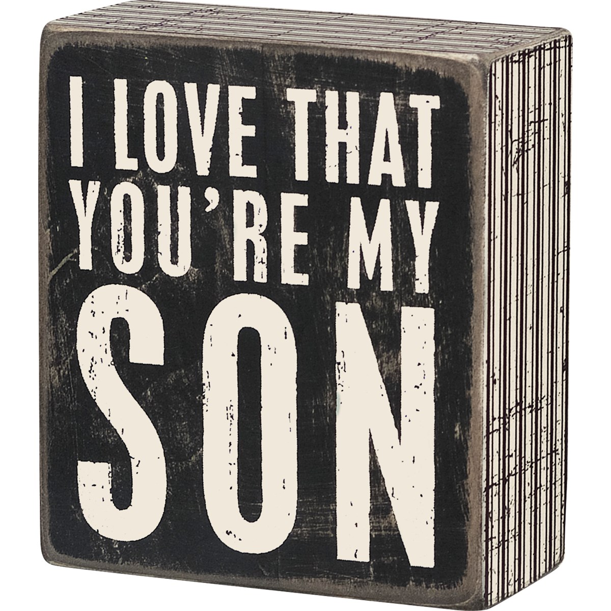 My Son Box Sign - Wood
