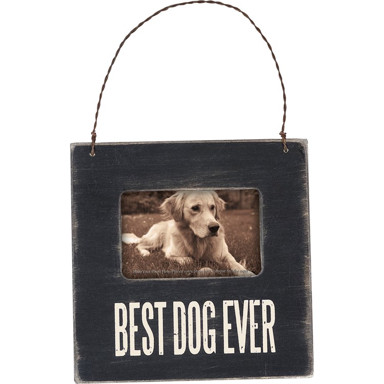 Best Dog Mini Frame - Wood, Plastic, Wire, Magnet