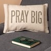 Pray Big Pillow - Cotton, Zipper