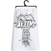 Family Tree Has Some Twisted Roots Kitchen Towel - Cotton