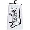 If Cats Could Talk They Wouldn't Kitchen Towel - Cotton