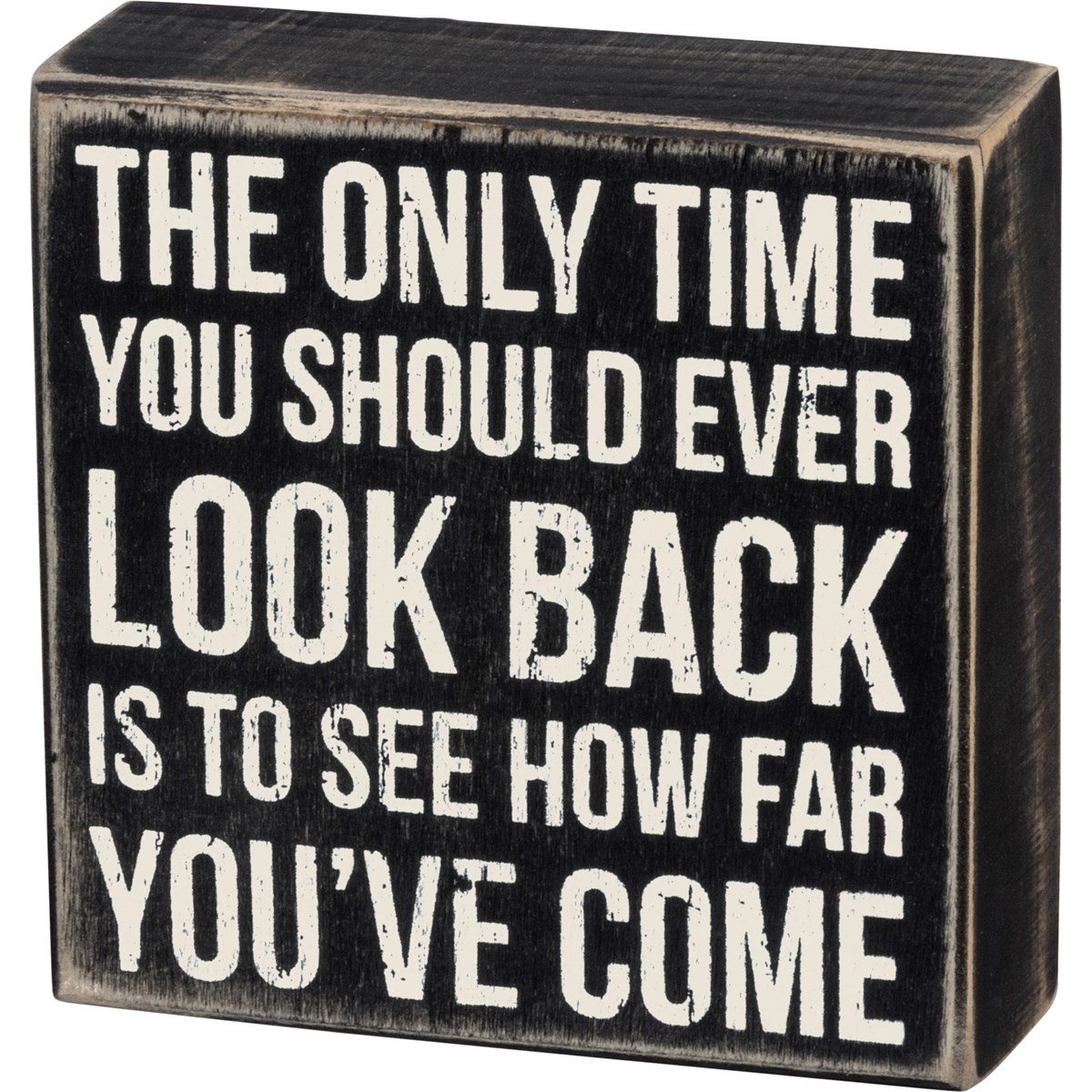 Look Back Box Sign | Primitives By Kathy