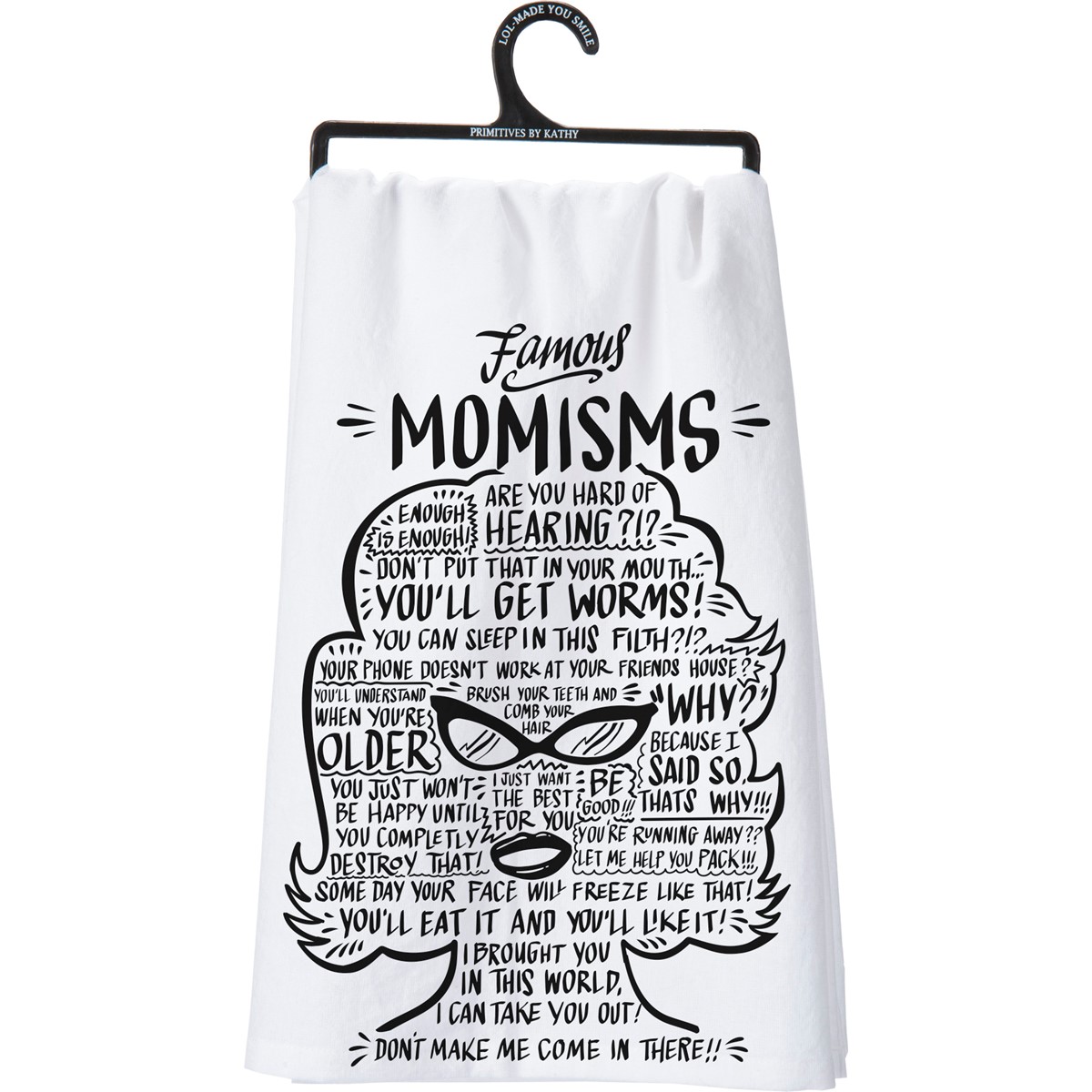 Famous Momisms Kitchen Towel - Cotton