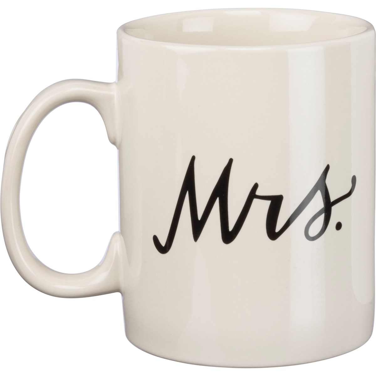Mr. & Mrs. Mug Set - Stoneware