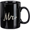 Mr. & Mrs. Mug Set - Stoneware