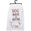 Dog Hair Is My Glitter Kitchen Towel - Cotton, Glitter