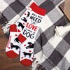 Socks - All you Need Is Love And A Dog - One Size Fits Most - Cotton, Nylon, Spandex