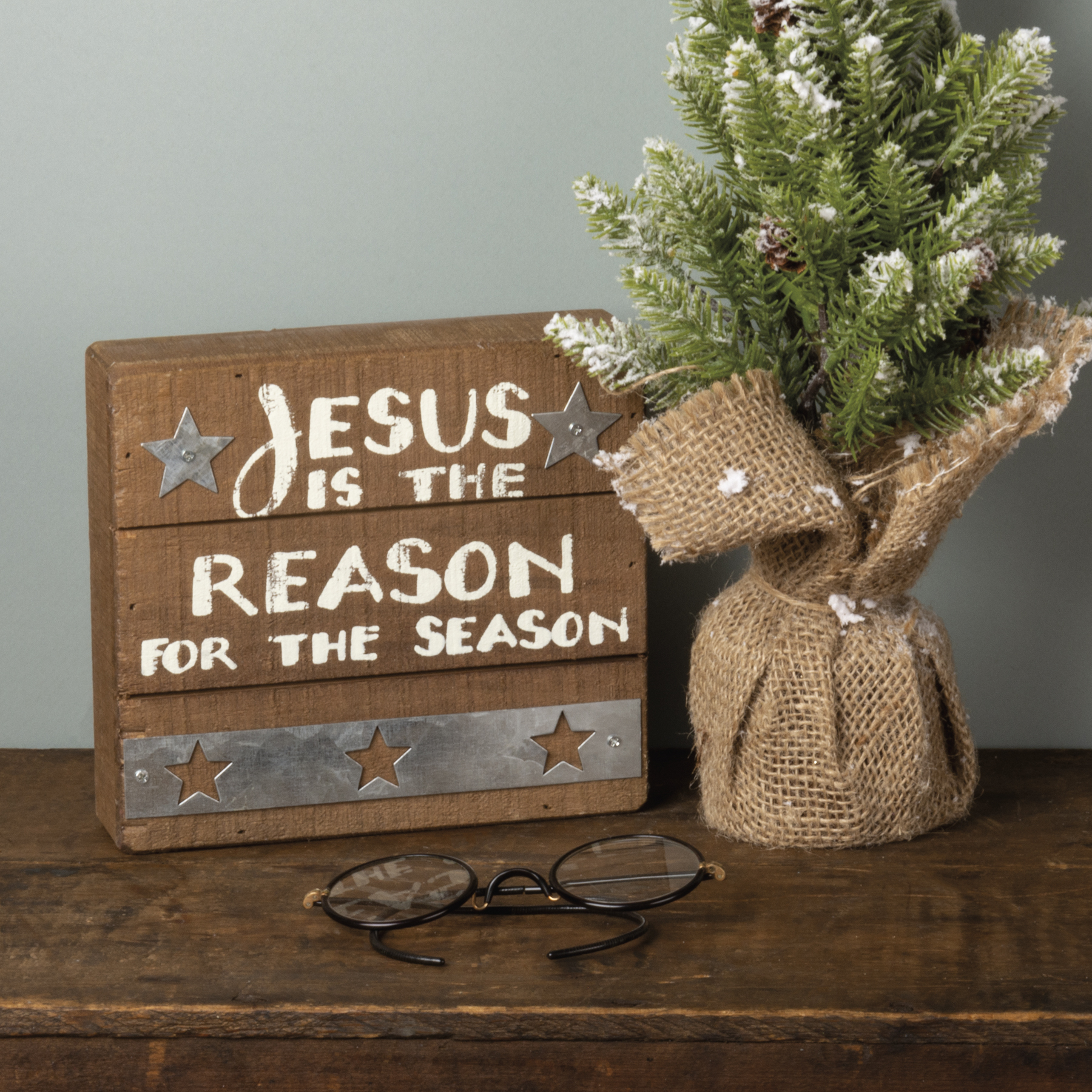 Jesus is the Reason Wood Sign