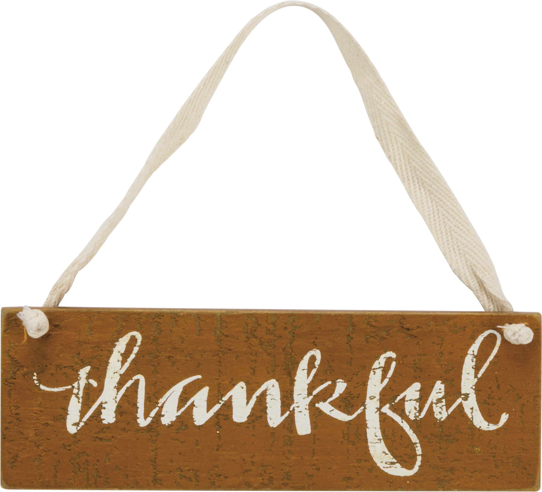 Slat Sign - Thankful - Hand Illustrated Collection | Primitives By Kathy