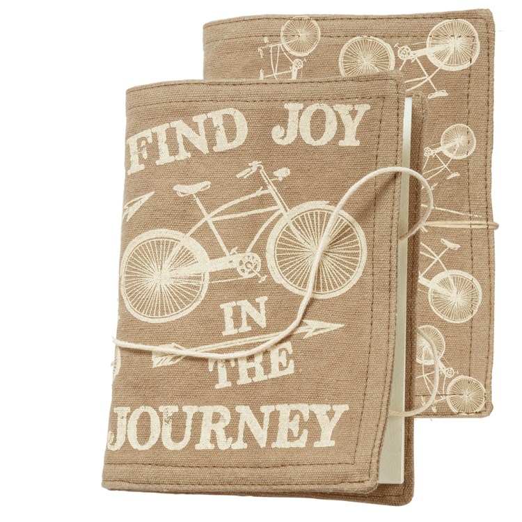 Find Joy In The Journey Journal - Canvas, Paper