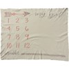Milestone Blanket - My Girl - 42" x 36" - Cotton